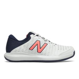 New Balance 696v4 Women's Tennis Shoes - White (WCH696K4)