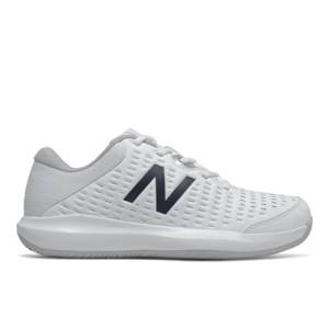New Balance 696v4 Women's Tennis Shoes - White (WCH696W4)