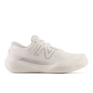 New Balance 696v5 Women's Tennis Shoes - White (WCH696W5)