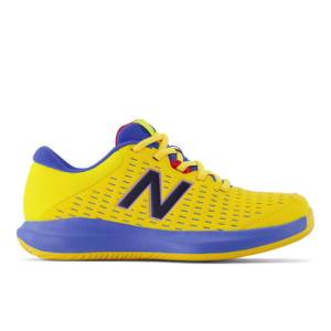 New Balance 696v4 Women's Tennis Shoes - Yellow (WCH696Y4)