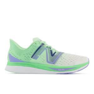 New Balance FuelCell SuperComp Pacer Women's Running Shoes - White / Green (WFCRRLW)