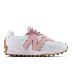 New Balance Women's 327 Golf Shoes - White / Pink (WG327WPK)