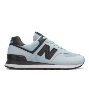 New Balance 574 Lifestyle Women's Shoes - Blue / Black (WL574MA2)