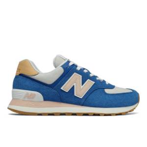 New Balance 574 Women's Lifestyle Shoes - Blue (WL574NU2)