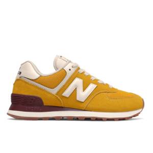 New Balance 574 Women's Lifestyle Shoes - Yellow (WL574VE2)