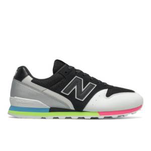 New Balance WL996V2 Women's Lifestyle Shoes - Black / White (WL996PR2)