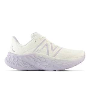 New Balance Fresh Foam X More v4 Women's Running Shoes - White / Purple (WMORCU4)