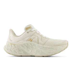 New Balance Fresh Foam X More v4 Women's Running Shoes - Beige / White (WMORWS4)