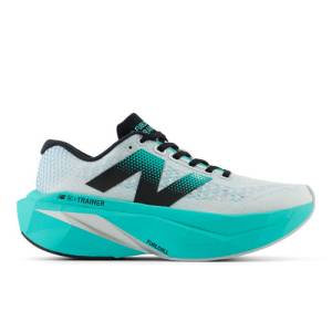 New Balance FuelCell SuperComp Trainer v3 Women's Running Shoes - White / Green (WRCXLW4)