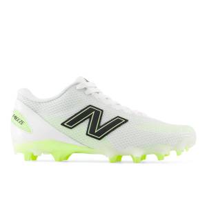 New Balance Women's FreezeLX v5 Low Lacrosse Shoes - White / Green / Black (WREEZ6VS)