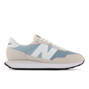 New Balance 237 Women's Lifestyle Shoes - White / Blue (WS237FA)