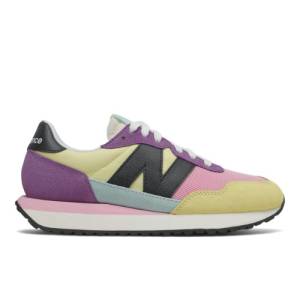 New Balance 237 Women's Lifestyle Shoes - Yellow / Purple (WS237PW1)