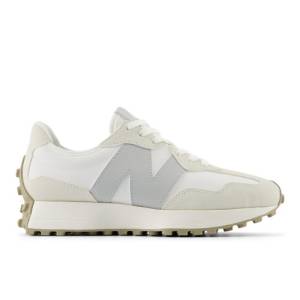 New Balance 327 Women's Lifestyle Sneakers Shoes - White / Grey (WS327KE)