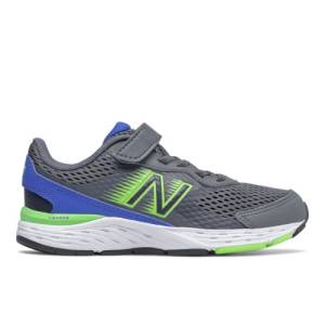 New Balance 680v6 Kids Running Shoes - Grey (YA680BD6)