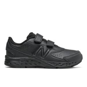 New Balance 680v6 Uniform Kids Running Shoes - Black (YU680BB)