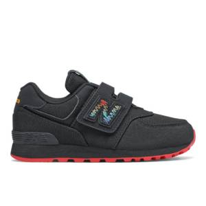 New Balance 574 Scribble Pack Kids Lifestyle Shoes - Black (YV574SBK)